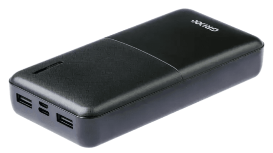 Altijd stroom met de Grixx Powerbank 15.000 mAh
