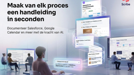 Scribe: SOP’s via screenshots voor grip op je data 
