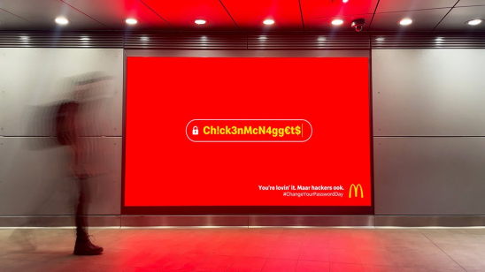 'bigmac’ vaak gebruikt als wachtwoord, McDonald’s vraagt aandacht voor voorspelbare logins