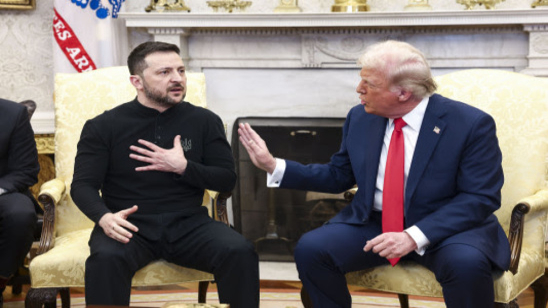 Schreeuwpartij tussen Trump en Zelensky op één in BNR Nieuws Top 200