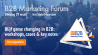 Top spreker van Salesforce, Tiffani Bova, over succesvol groeien  - B2B Marketing Forum 2019